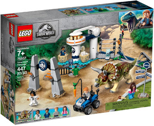 LEGO 75937 Atak Triceratopsa Dinozaury