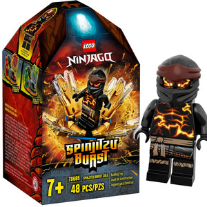 LEGO 70685 Wybuch Spinjitzu Cole czarny Ninja