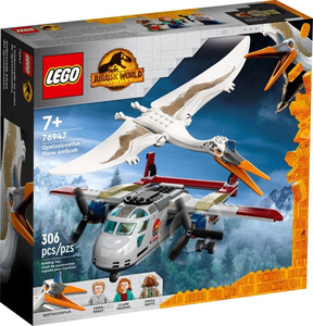 LEGO 76947 Kecalkoatl Dinozaur zasadzka z samolotem