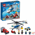 Klocki LEGO 60243 Pościg helikopterem policyjnym