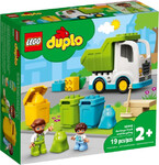 LEGO DUPLO 10945 Śmieciarka wywrotka + Recykling