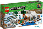 LEGO 21142 Minecraft Igloo niedźwiedzia 