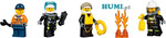 60106 Figurki Lego Strażacy