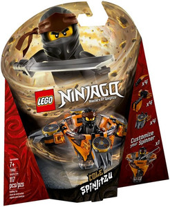 LEGO 70662 Spinner czarny Ninja Cole