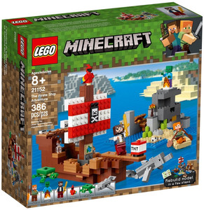LEGO 21152 Minecraft Statek piracki