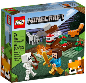 LEGO 21162 Minecraft Przygoda w tajdze
