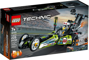 Klocki LEGO 42103 Technic Dragster silnik P&B