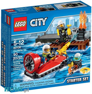 Klocki LEGO 60106 Strażacy zestaw startowy