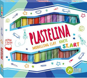 ST.ART  - Plastelina 24 kolory
