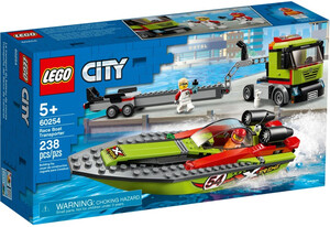 LEGO 60254 Transporter łodzi TIR laweta