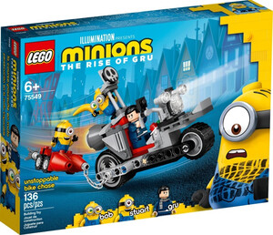 Klocki LEGO Minionki 75549 Niepowstrzymany motocykl 