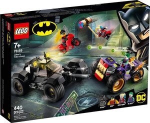 LEGO Batman 76159 Trójkołowy motocykl Jokera