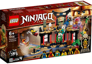 LEGO 71735 Turniej żywiołów Świątynia Ninjago