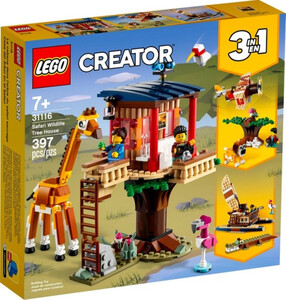 Klocki LEGO 31116 Domek na drzewie safari