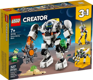LEGO Creator 31115 Kosmiczny robot górniczy 3w1