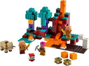 Klocki LEGO Minecraft 21168 Spaczony las