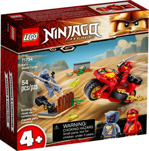 LEGO Ninjago 71734 Motocykl Kaia czerwony Ninja