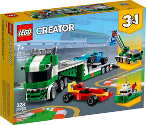 LEGO Creator 31113 Laweta z wyścigówkami