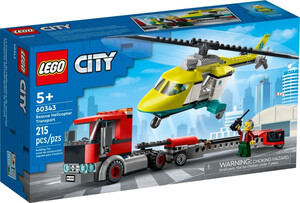 Klocki LEGO 60343 Laweta helikoptera ratunkowego