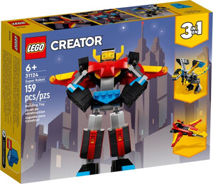 LEGO Creator 31124 Super Robot 3w1