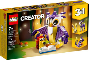 LEGO Creator 31125 Fantastyczne leśne stworzenia 3w1