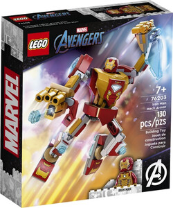 LEGO 76203 Mechaniczna zbroja Iron Mana