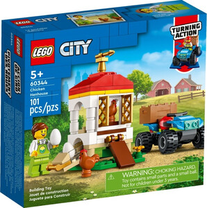 LEGO 60344 Kurnik z kurczakami Farma