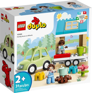 LEGO DUPLO 10986 Dom rodzinny na kółkach