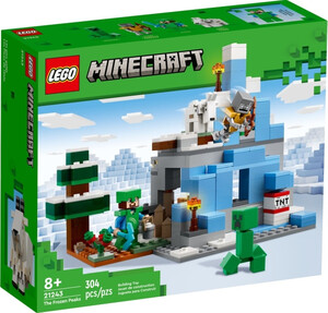 LEGO Minecraft 21243 Ośnieżone szczyty