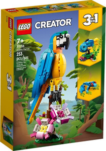 LEGO Creator 31136 Egzotyczna papuga 3w1