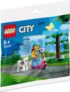 LEGO City 30639 Hulajnoga i wybieg dla psów