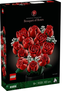 LEGO ICONS 10328 Bukiet róż - kwiaty