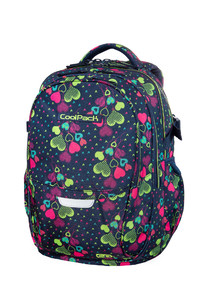 COOLPACK plecak młodzieżowy FACTOR LIME HEARTS B02010