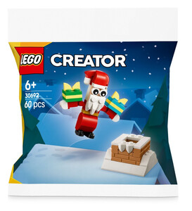 LEGO 30692 Święty Mikołaj i świąteczny komin