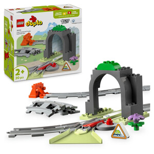 LEGO DUPLO 10425 Tory Kolejowe i Tunel Kolejka do Pociągu 10874 10427