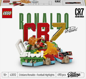 LEGO Piłka nożna 43012 Cristiano Ronaldo - piłkarskie momenty