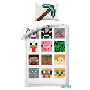 MINECRAFT Pościel dla dzieci 140x200 (02)