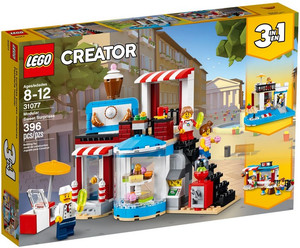 LEGO Creator 31077 Słodkie niespodzianki Cukiernia 3w1