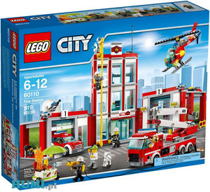 Klocki LEGO 60110 Remiza strażacka XXL