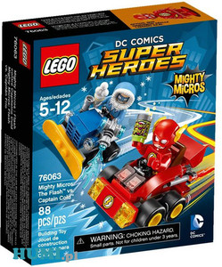 Klocki Lego Super Heroes 76063 Flash kontra Kapitan Cold