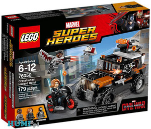 Klocki LEGO Kapitan Ameryka 76050 Pościg za Crossbonesem