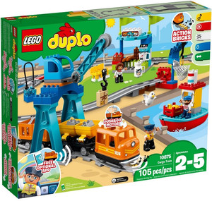LEGO DUPLO 10875 Pociąg towarowy MEGA