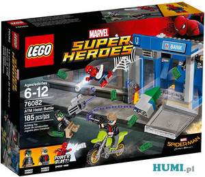 Klocki LEGO 76082 SpiderMan Walka o bankomat