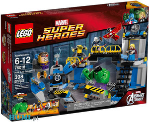 LEGO Avengers 76018 Laboratorium HULK - UNIKAT