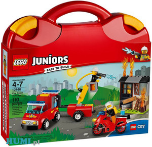 LEGO 10740 Juniors Patrol strażacki - Walizka