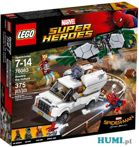 Klocki LEGO 76083 Spiderman Uwaga na Sępa