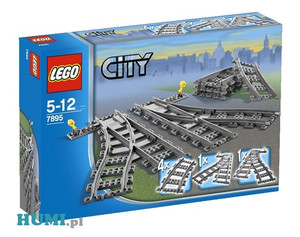 LEGO Zwrotnice kolejowe 7895