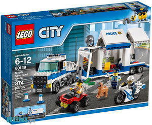 LEGO 60139 Policja Mobilne centrum TIR