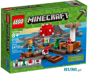 Klocki LEGO Minecraft 21129 Grzybowa wyspa