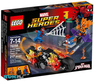 LEGO SPIDERMAN 76058 Atak Upiornych Jeźdźców